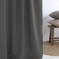 Κουρτίνα Με Τρουκς 140x260 CRESS GREY Κουρτίνα Με Τρουκς 140x260 CRESS GREY