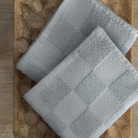 Σετ 2 Πετσέτες Κουζίνας Kitchen Towels 40x60 SUKI GREY Σετ 2 Πετσέτες Κουζίνας Kitchen Towels 40x60 SUKI GREY