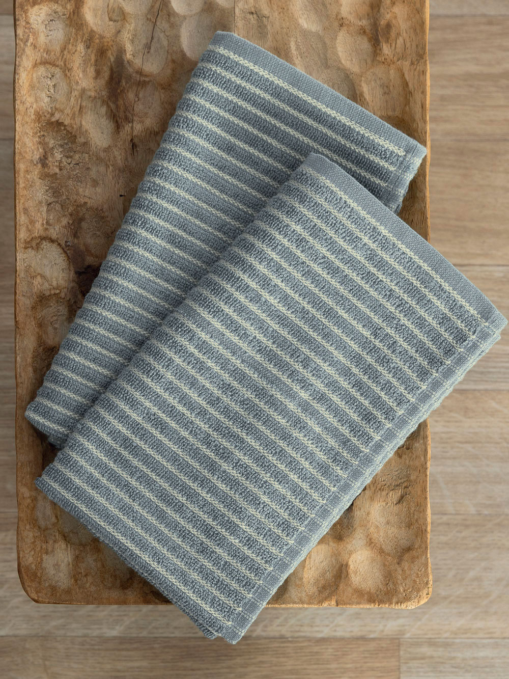 Σετ 2 Πετσέτες Κουζίνας Kitchen Towels 40x50 KITY GREY