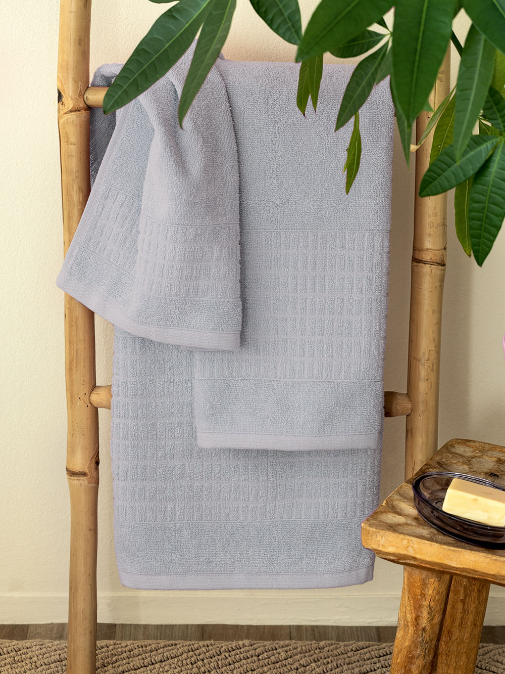 Πετσέτα Λουτρού Towels Collection 80x160 ROLL SILVER