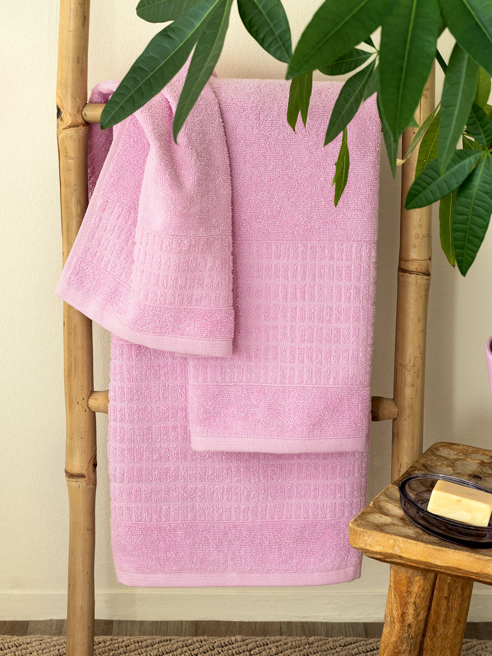 Πετσέτα Λουτρού Towels Collection 80x160 ROLL PINK