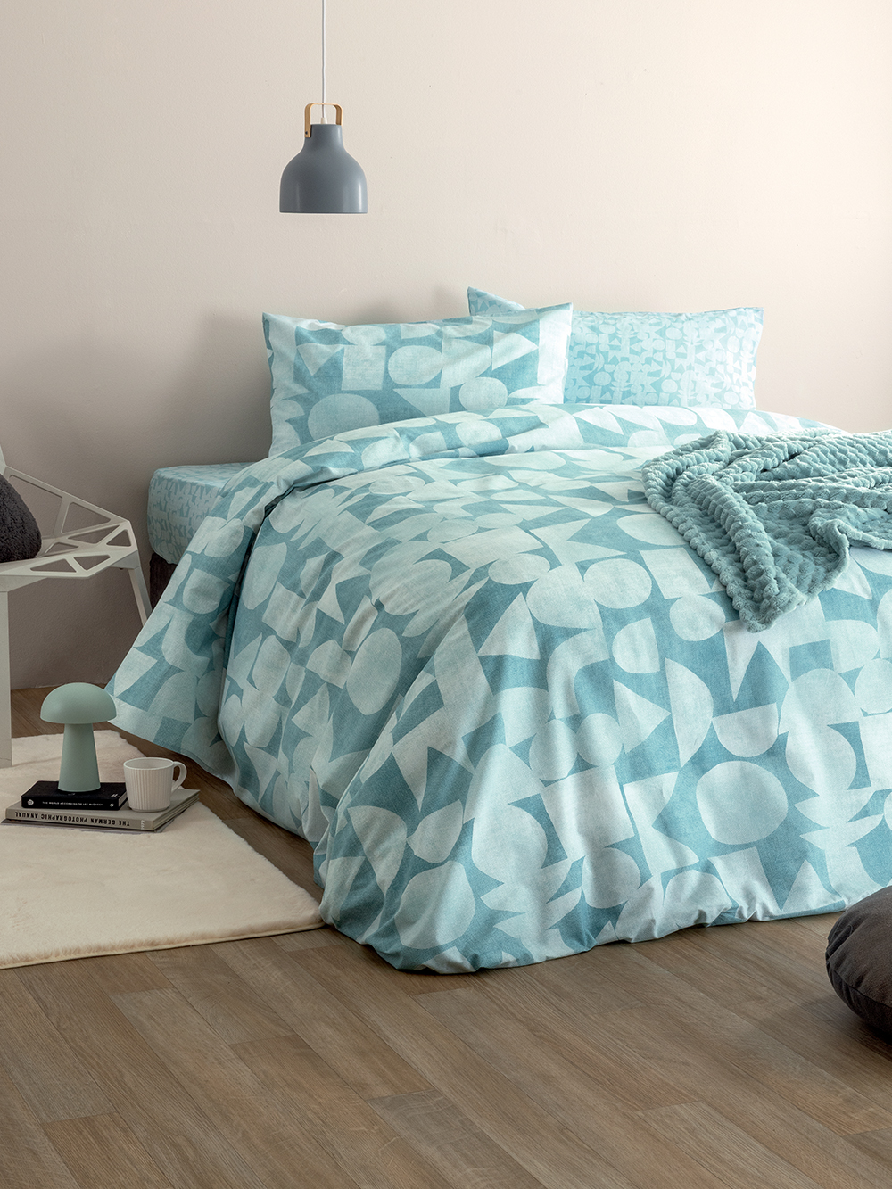 Σετ Διπλά Σεντόνια Fashion Life 200x260 FL6288