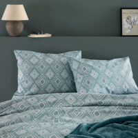 Σετ Μονά Σεντόνια Flannel Beauty 170x265 FB0239 Χωρίς Λάστιχο