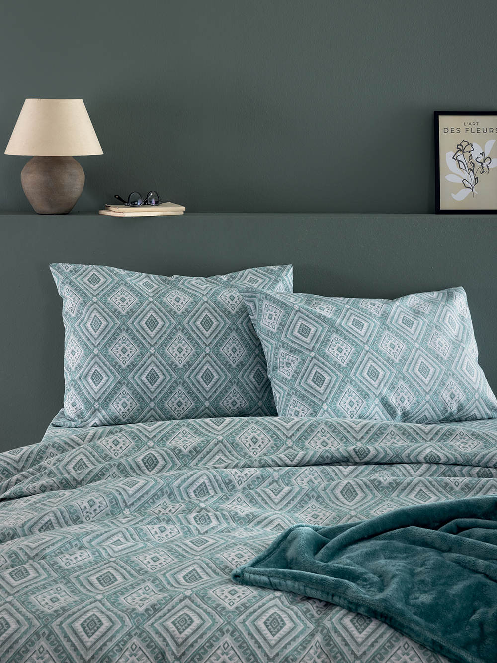 Σετ Μονά Σεντόνια Flannel Beauty 170x265 FB0239 Με Λάστιχο Σετ Μονά Σεντόνια Flannel Beauty 170x265 FB0239 Με Λάστιχο