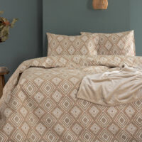 Σετ Σεντόνια Υπέρδιπλα Flannel Beauty 240x265 FB0238 Με Λάστιχο Σετ Σεντόνια Υπέρδιπλα Flannel Beauty 240x265 FB0238 Με Λάστιχο