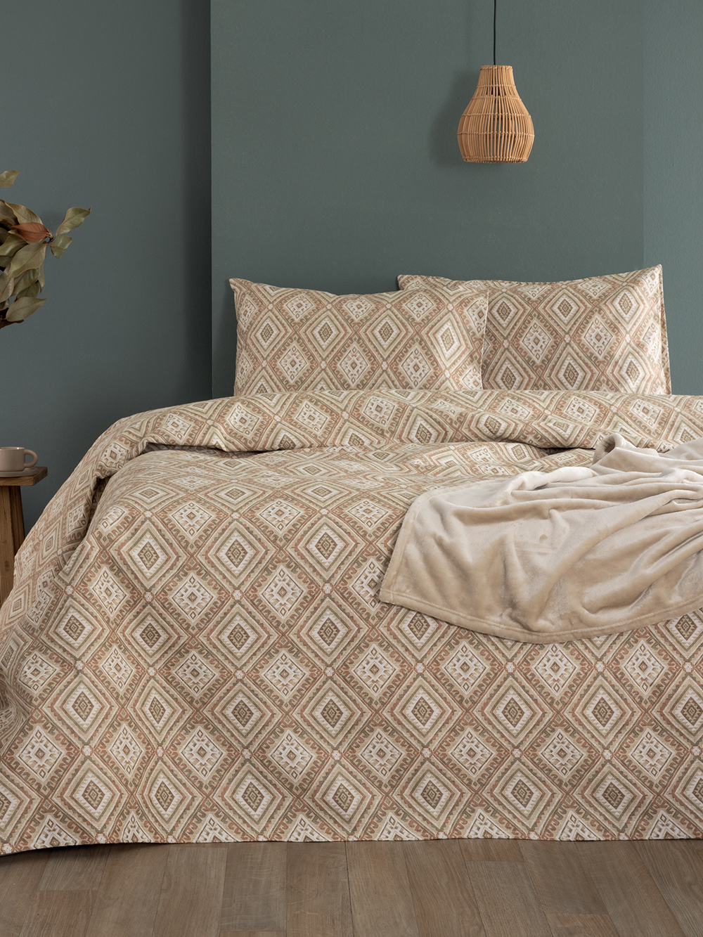 Σετ Σεντόνια Υπέρδιπλα Flannel Beauty 240x265 FB0238 Με Λάστιχο Σετ Σεντόνια Υπέρδιπλα Flannel Beauty 240x265 FB0238 Με Λάστιχο