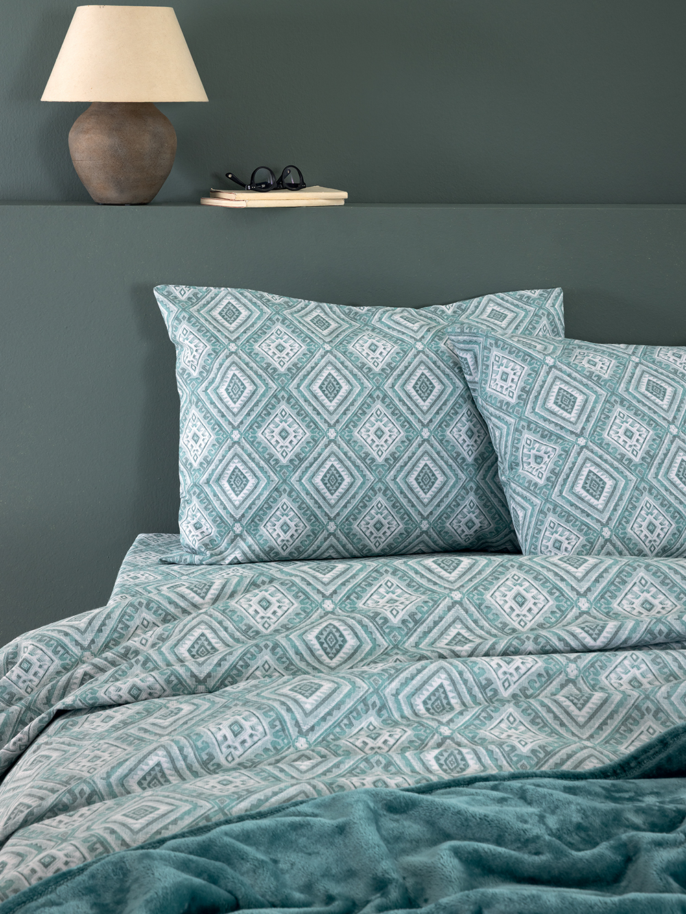 Σετ King Size Σεντόνια Flannel Beauty 280x270 FB0239