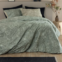 Σετ Παπλωματοθήκη Υπέρδιπλη Flannel Beauty 240x250 FB0241