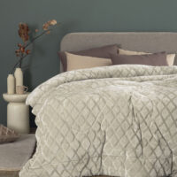 Κουβερτοπάπλωμα King size 240x260 NADINE/5 ICE