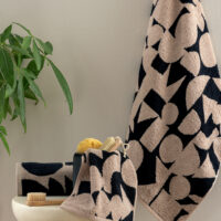 Πετσέτα Προσώπου Towels Collection 50x90 TUV BLACK