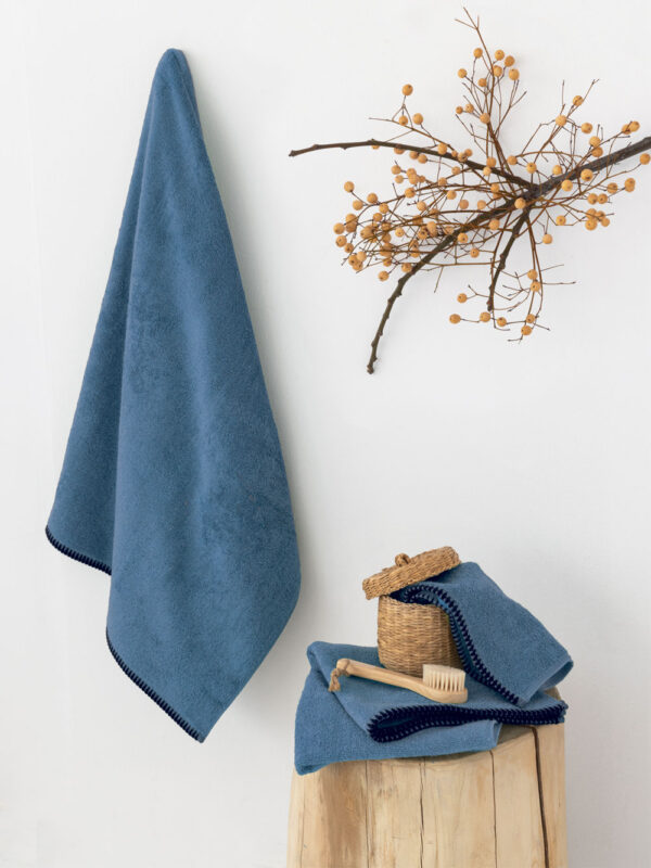 Πετσέτα Προσώπου Towels Collection 50x90 BROOKLYN BLUE