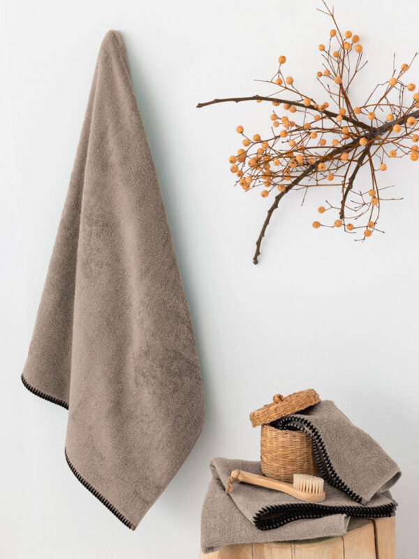 Πετσέτα Λουτρού Towels Collection 70x140 BROOKLYN MOKA