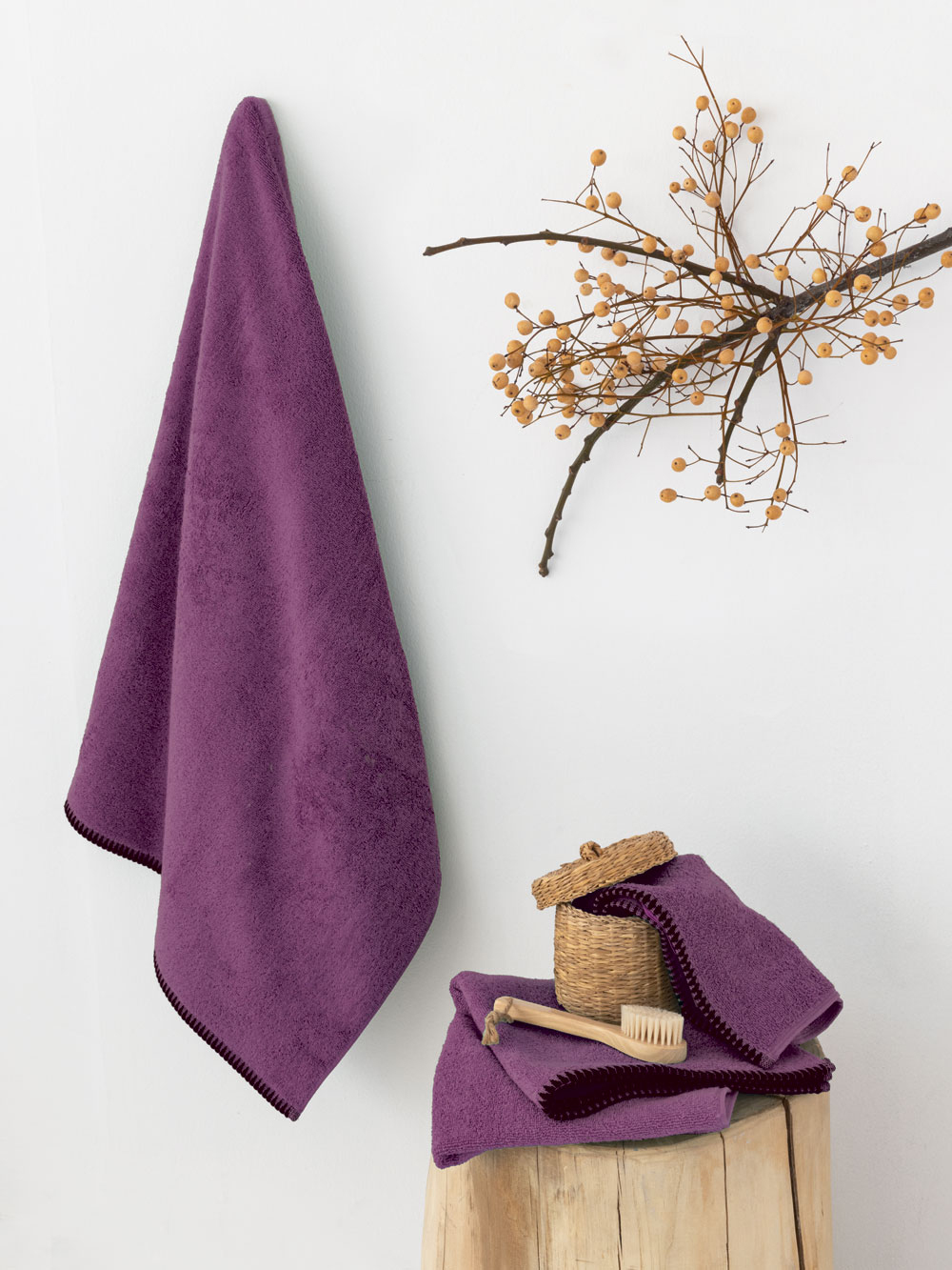 Σετ Πετσετες Towels Collection BROOKLYN CHERRY
