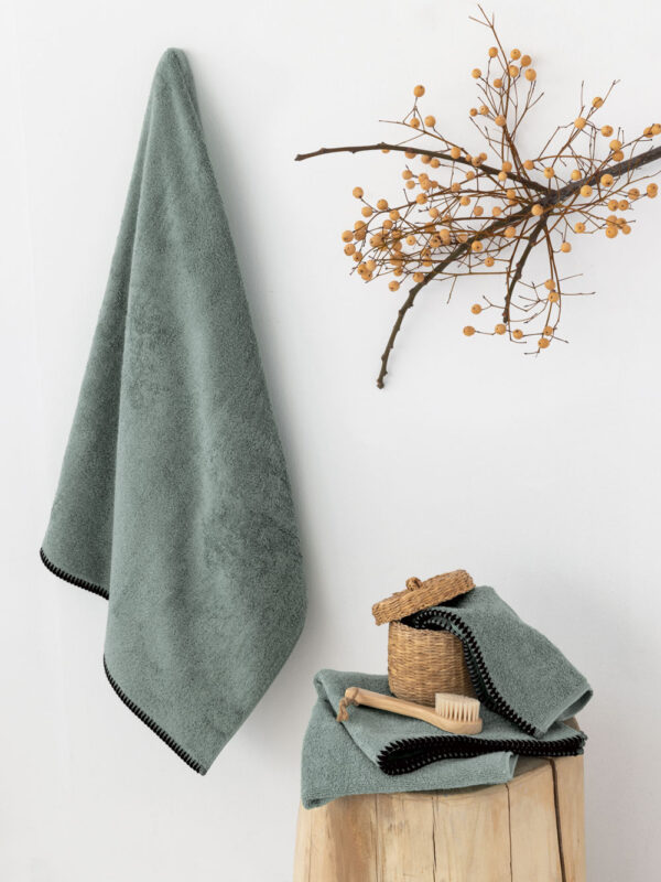 Πετσέτα Λουτρού Towels Collection 80x160 BROOKLYN SAGE