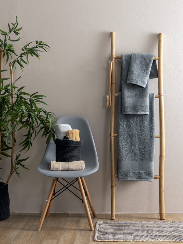 Πετσέτα Λουτρού Towels Collection 70x140 NAYA GREY