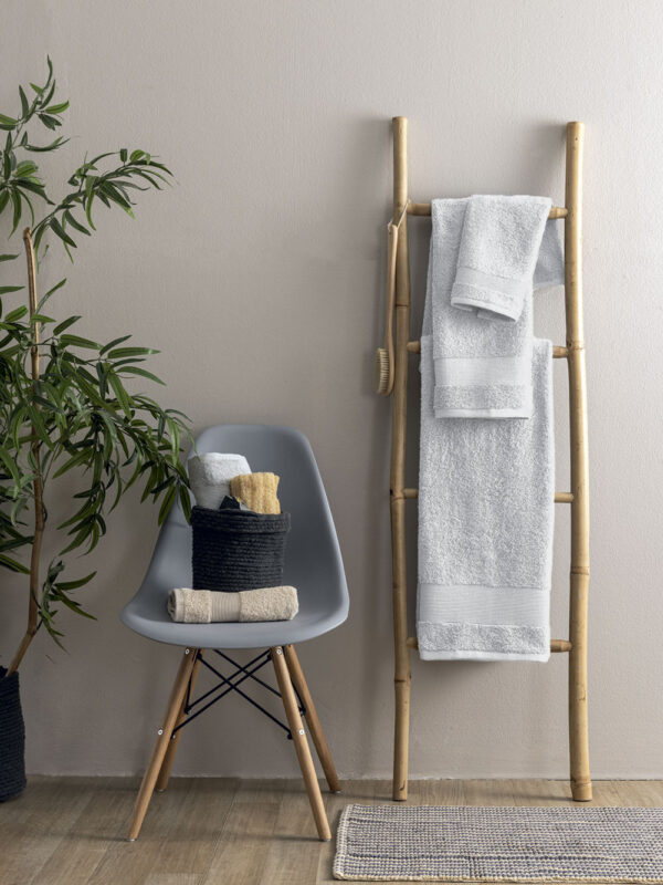Πετσέτα Λουτρού Towels Collection 80x160 NAYA WHITE