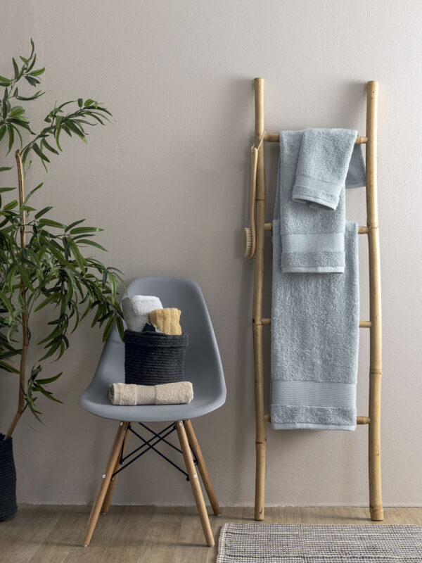 Σετ Πετσετες Towels Collection NAYA SILVER