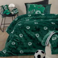 Κουβέρτα Ημίδιπλη 160x220 PANATHINAIKOS BL Κουβέρτα Ημίδιπλη 160x220 PANATHINAIKOS BL