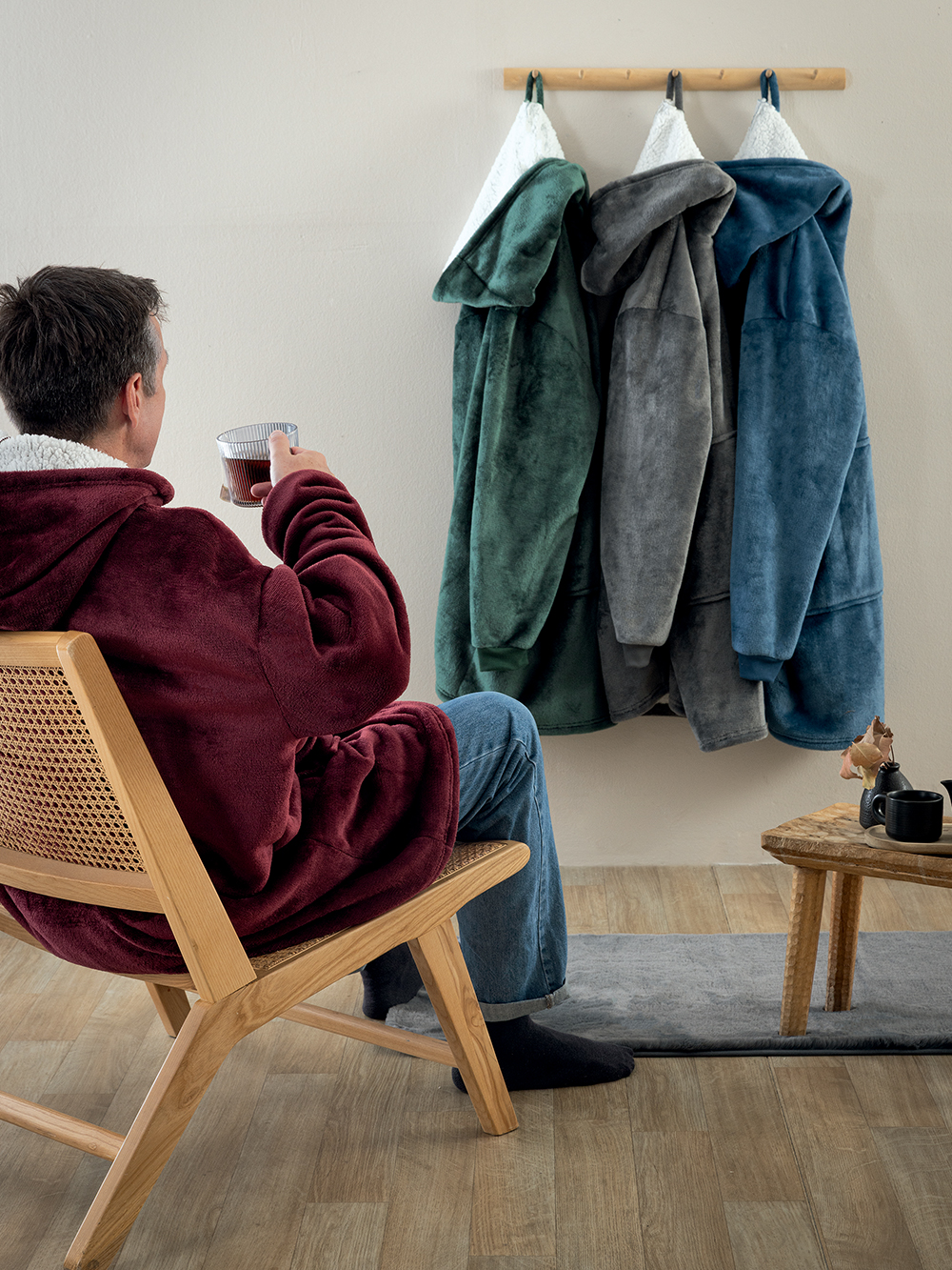 Κουβέρτα HUHU/2 90x100 COAL