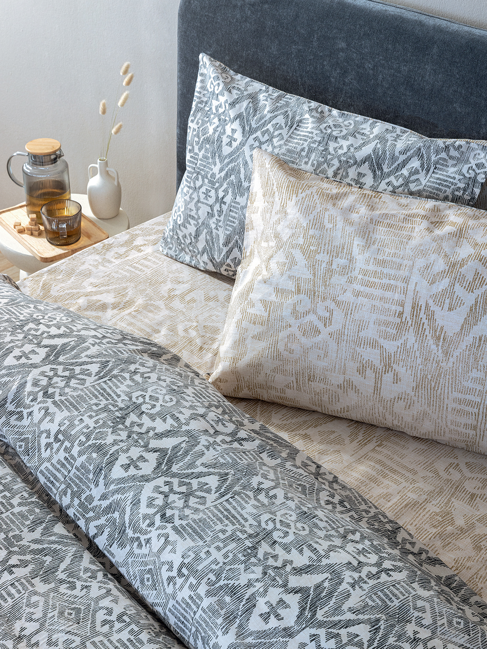 Σετ Μονά Σεντόνια Fashion Life 170x260 FL6292 Με Λάστιχο