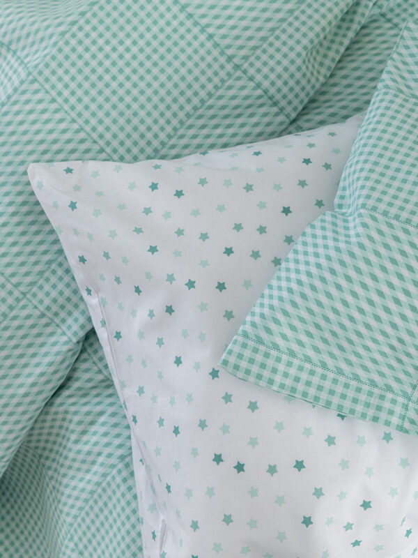 Ζεύγος Μαξιλαροθήκες 52x72 BB101 AQUA