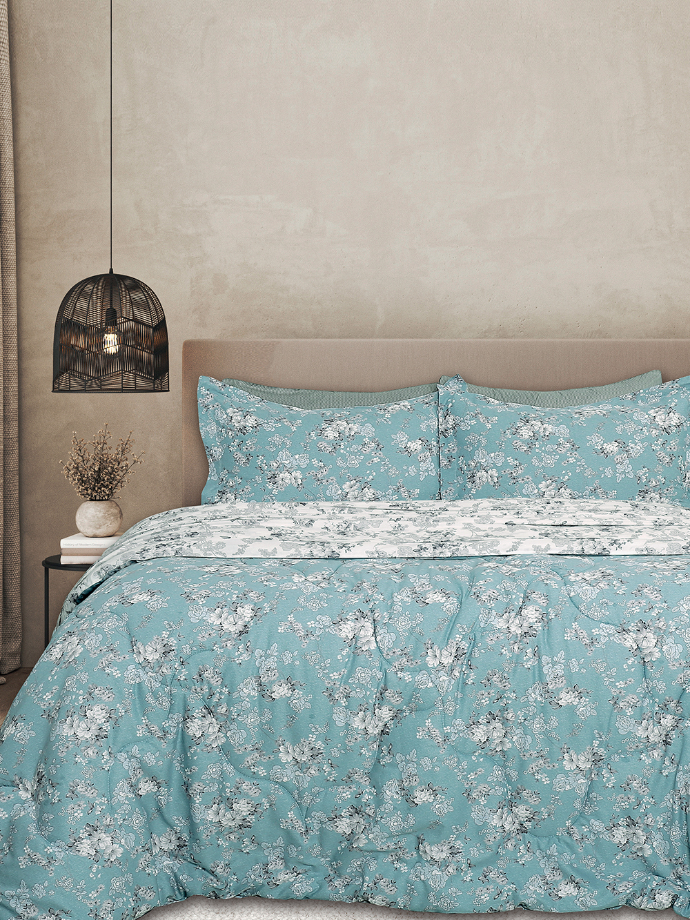 Σετ Πάπλωμα & Σεντόνια Υπέρδιπλα Bed In A Bag B0698