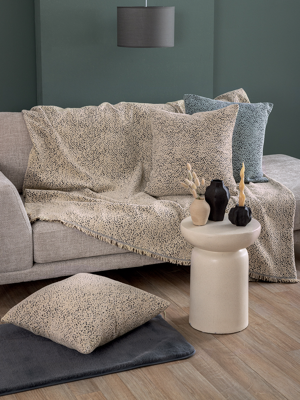 Ριχτάρι Τριθέσιου Καναπέ AGNI ECRU