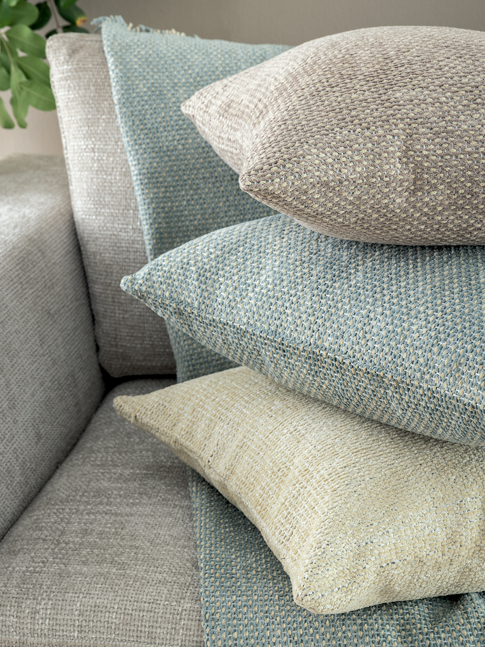 Διακοσμητικη Μαξιλαροθηκη 55x55 KALI MINT