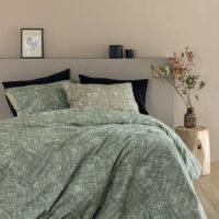 Σετ Σεντόνια Υπέρδιπλα Flannel Beauty 240x265 FB0241 Χωρίς Λάστιχο