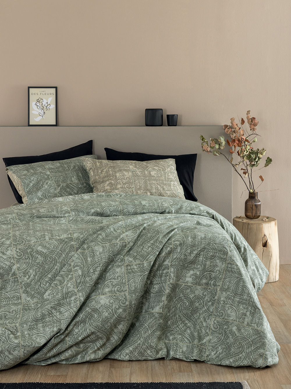 Σετ King Size Σεντόνια Flannel Beauty 280x270 FB0241