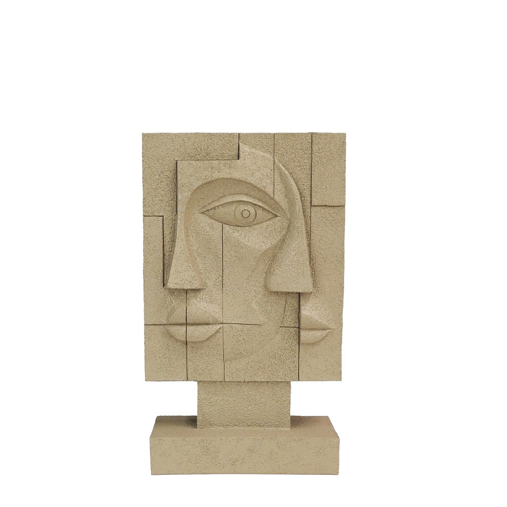 ΦΙΓΟΥΡΑ ΓΕΩΜΕΤΡΙΚΗ CUBISM ΜΠΕΖ 16,3Χ7,3Χ27,2ΕΚ