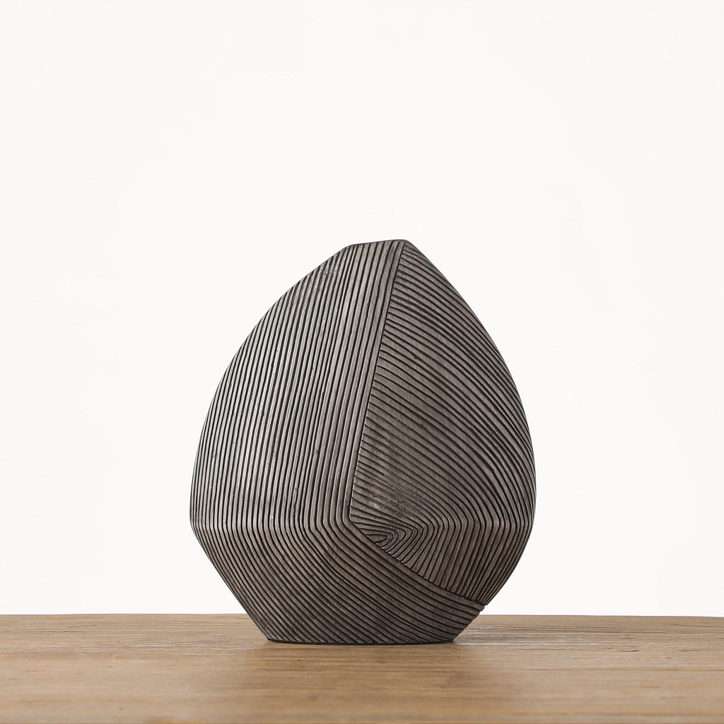 ΒΑΖΟ ΑΝΑΓΛ. ΓΚΡΙ ΠΟΛΥΡΕΖ. 22X10X25,5ΕΚ