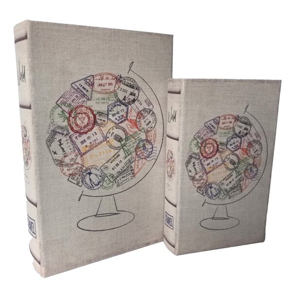 ΚΟΥΤΙ ΞΥΛΙΝΟ ΣΕΤ2 30X20X6,5-24X15X4.5CM