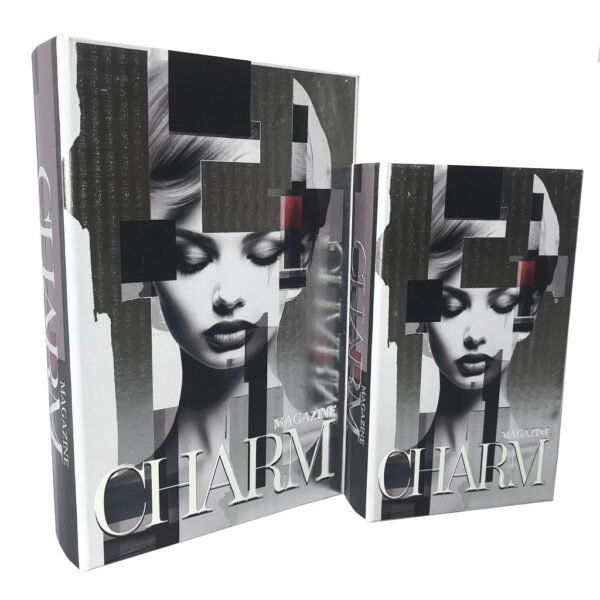 ΚΟΥΤΙ ΞΥΛΙΝΟ ΣΕΤ2 30X20X6,5-24X15X4.5CM