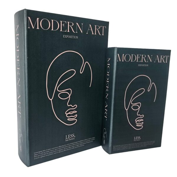 ΚΟΥΤΙ ΞΥΛΙΝΟ ΣΕΤ2 30X20X6,5-24X15X4.5CM