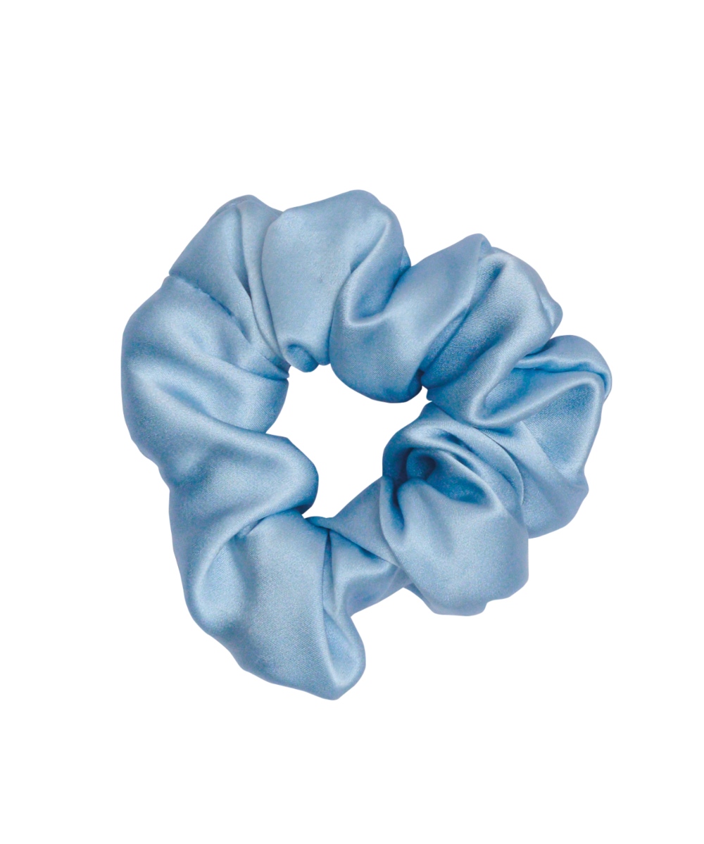 SILK SCRUNCHIE 19 ΚΟΚΚΑΛΑΚΙ ΜΑΛΛΙΩΝ  100% PURE SILK 16mm