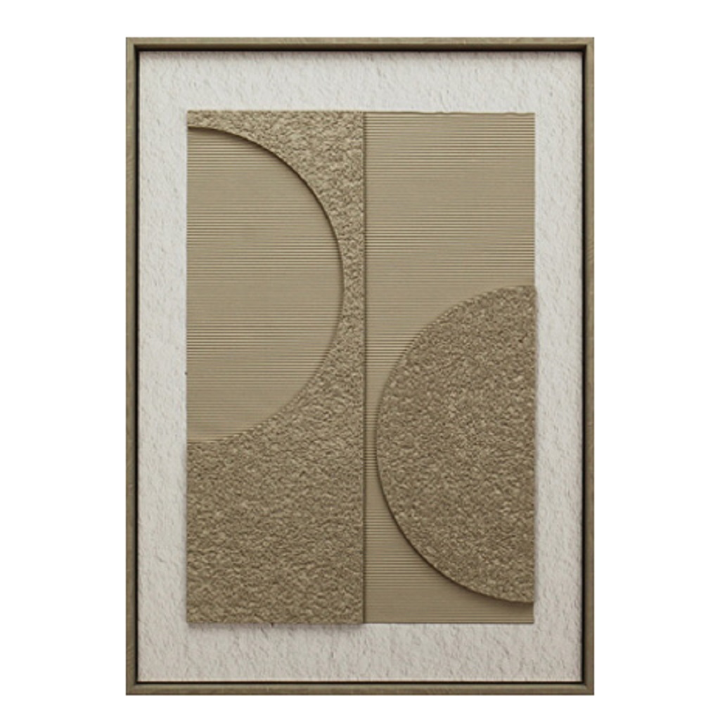 ΠΙΝΑΚΑΣ ΣΕ 3D ΜΠΕΖ PVC/MDF 50X70X2,9ΕΚ