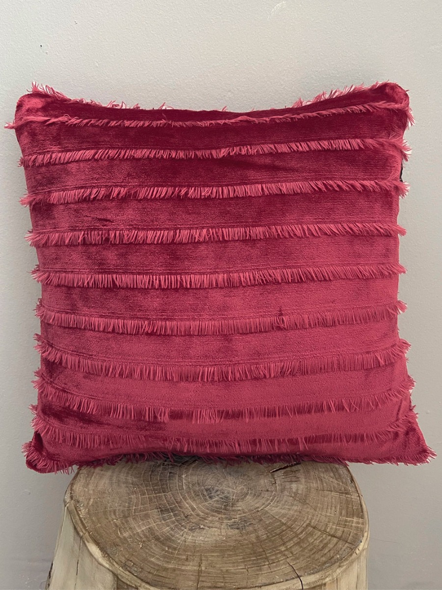 Διακοσμητικη Μαξιλαροθηκη 50x50 GWEN RED