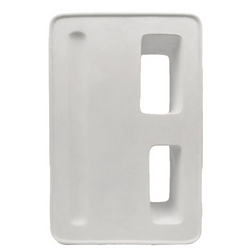 ΒΑΖΟ ΚΡΕΜ ΚΕΡΑΜΙΚΟ ΟΡΘΟΓΩΝΙΟ ΠΛΑΚΕ  24Χ9,5Χ35,5ΕΚ