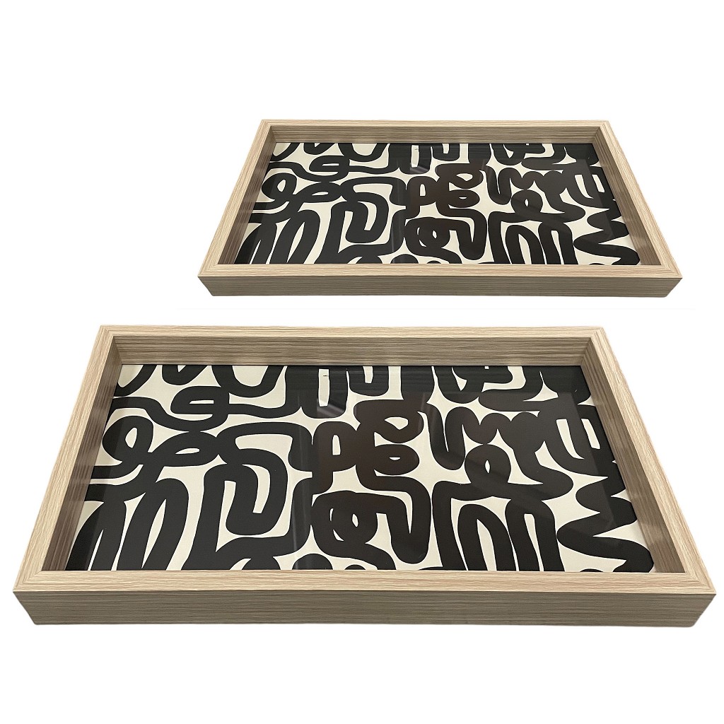 ΔΙΣΚΟΙ MDF ΔΙΑΚΟΣΜΗΤΙΚΟΙ ΣΕΤ2 37Χ22Χ5ΕΚ/46Χ31Χ5ΕΚ