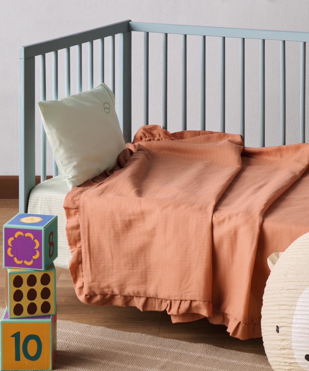 YN 25 ORANGE ΚΟΥΒΕΡΤΑ.ΚΟΥΝΙΑΣ ΜΕ ΒΟΛΑΝ 100Χ150