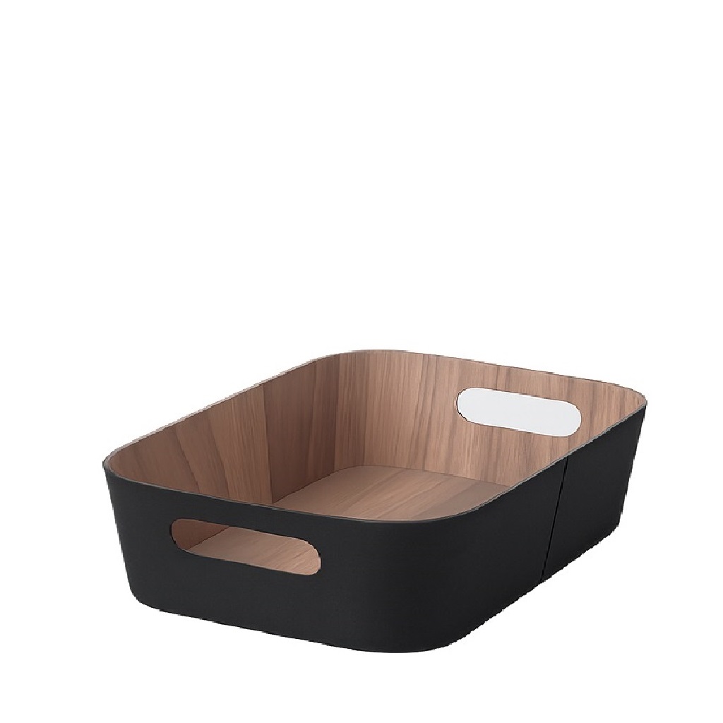 ΚΑΛΑΘΙ ΟΡΘΟΓ. ΜΑΥΡΟ ΥΦΑΣΜΑΤΙΝΟ 26,2Χ37,5Χ11ΕΚ