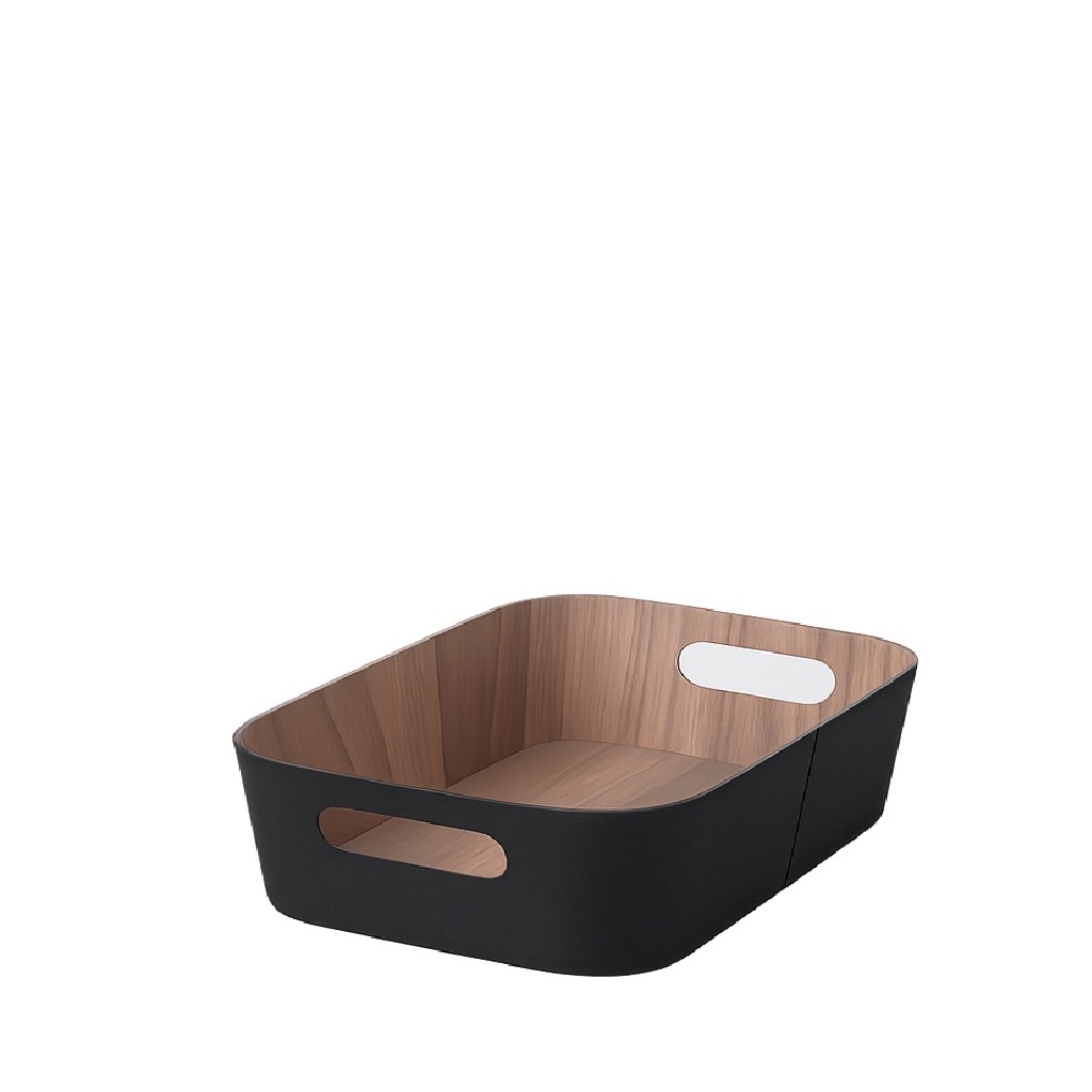 ΚΑΛΑΘΙ ΟΡΘΟΓ. ΜΑΥΡΟ ΥΦΑΣΜΑΤΙΝΟ 26Χ18Χ11ΕΚ