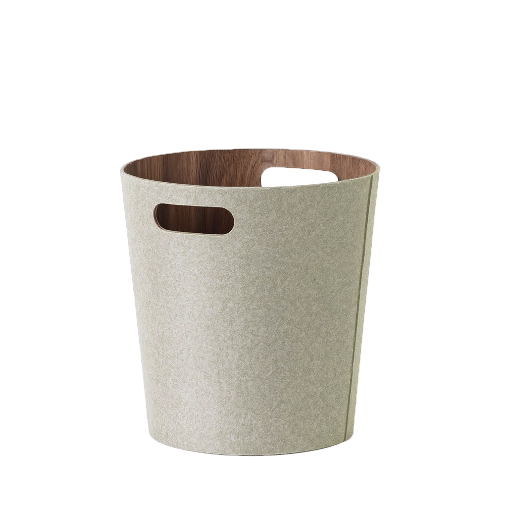 ΚΑΛΑΘΙ ΣΤΡΟΓΓΥΛΟ ΛΕΥΚΟ ΥΦΑΣΜΑΤΙΝΟ 25Χ25Χ30ΕΚ