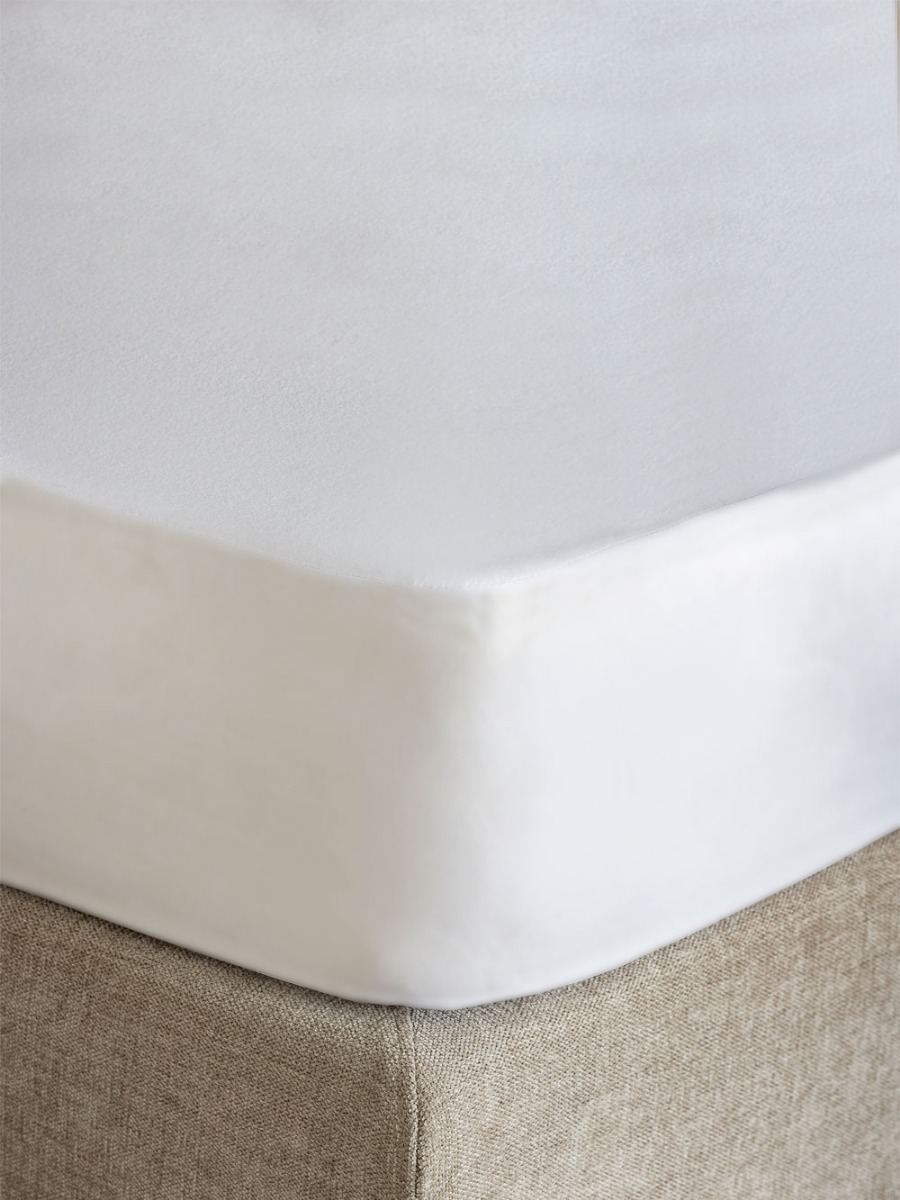 Κάλυμμα Μονό White Comfort 90x200+35 JERSEY WATERPROOF