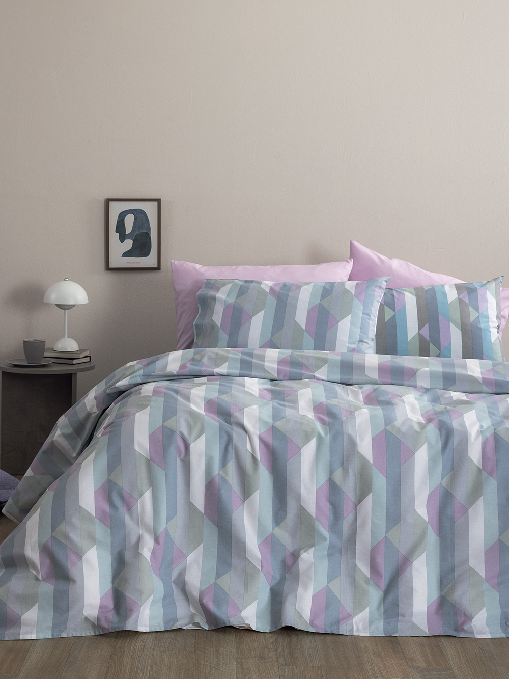 Σετ Υπέρδιπλα Σεντόνια Fashion Life 240x260 FL6297 Χωρίς Λάστιχο