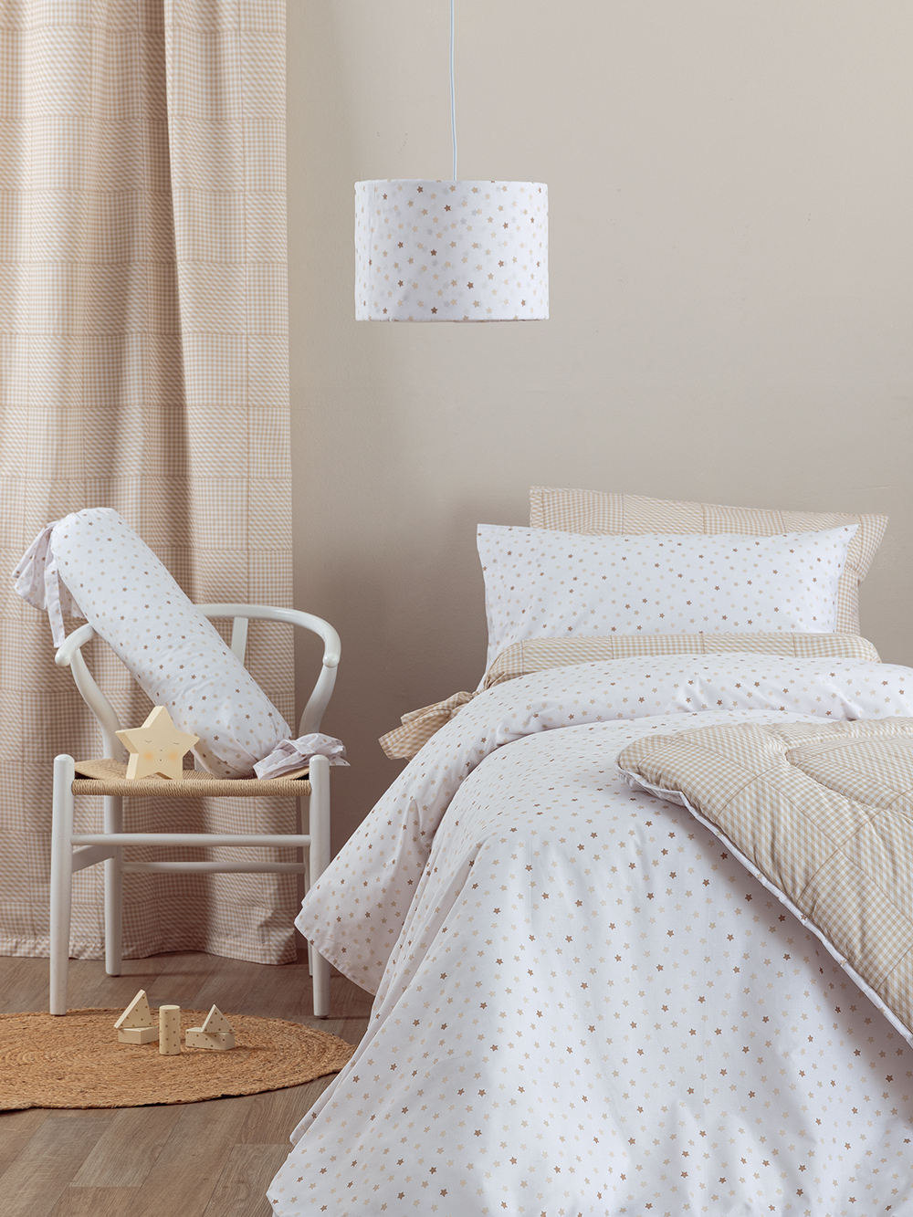 Ζεύγος Μαξιλαροθήκες 52x72 BB100 BEIGE