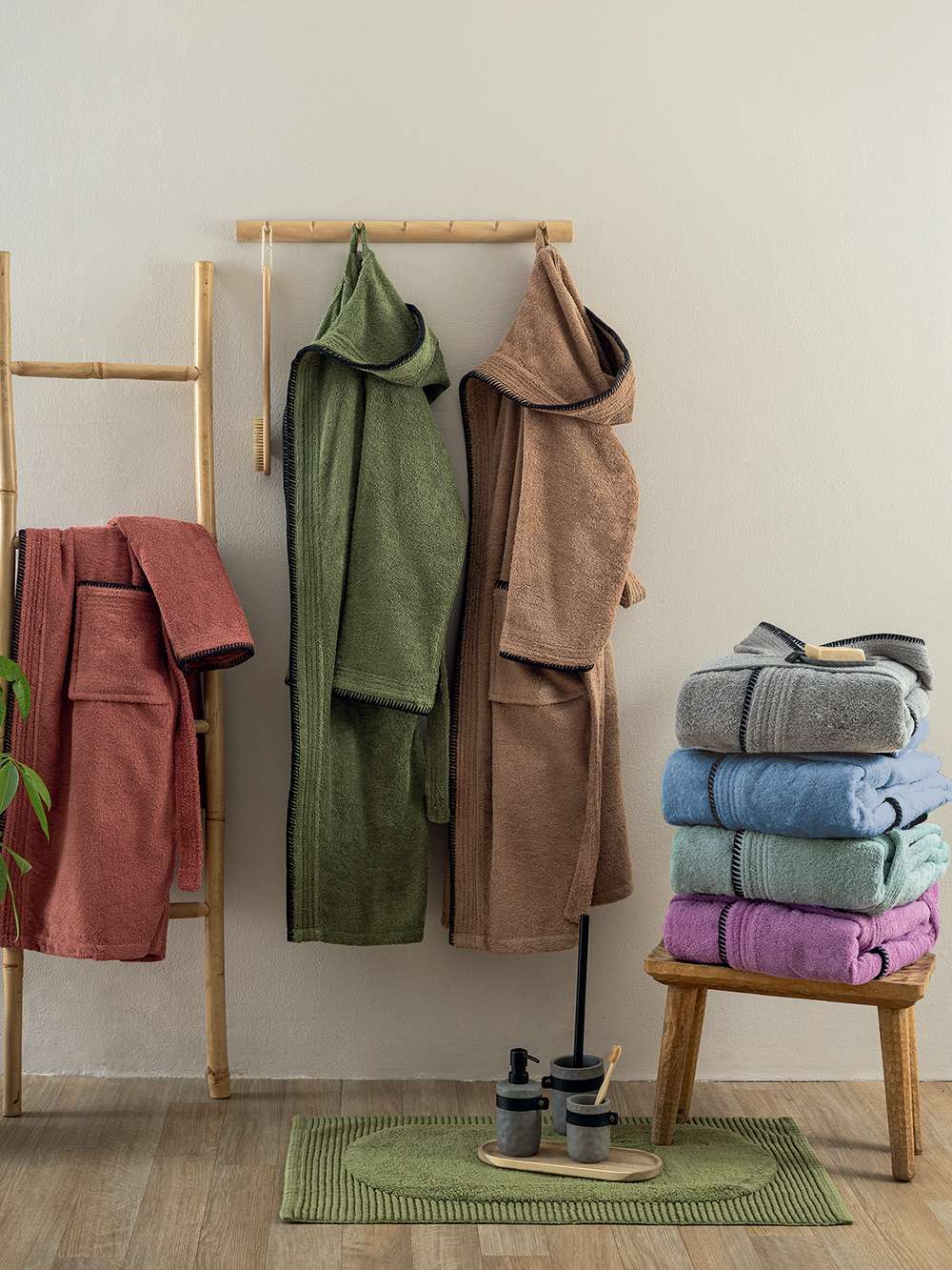 Μπουρνούζι Bath Collection BRIDGE DENIM Medium