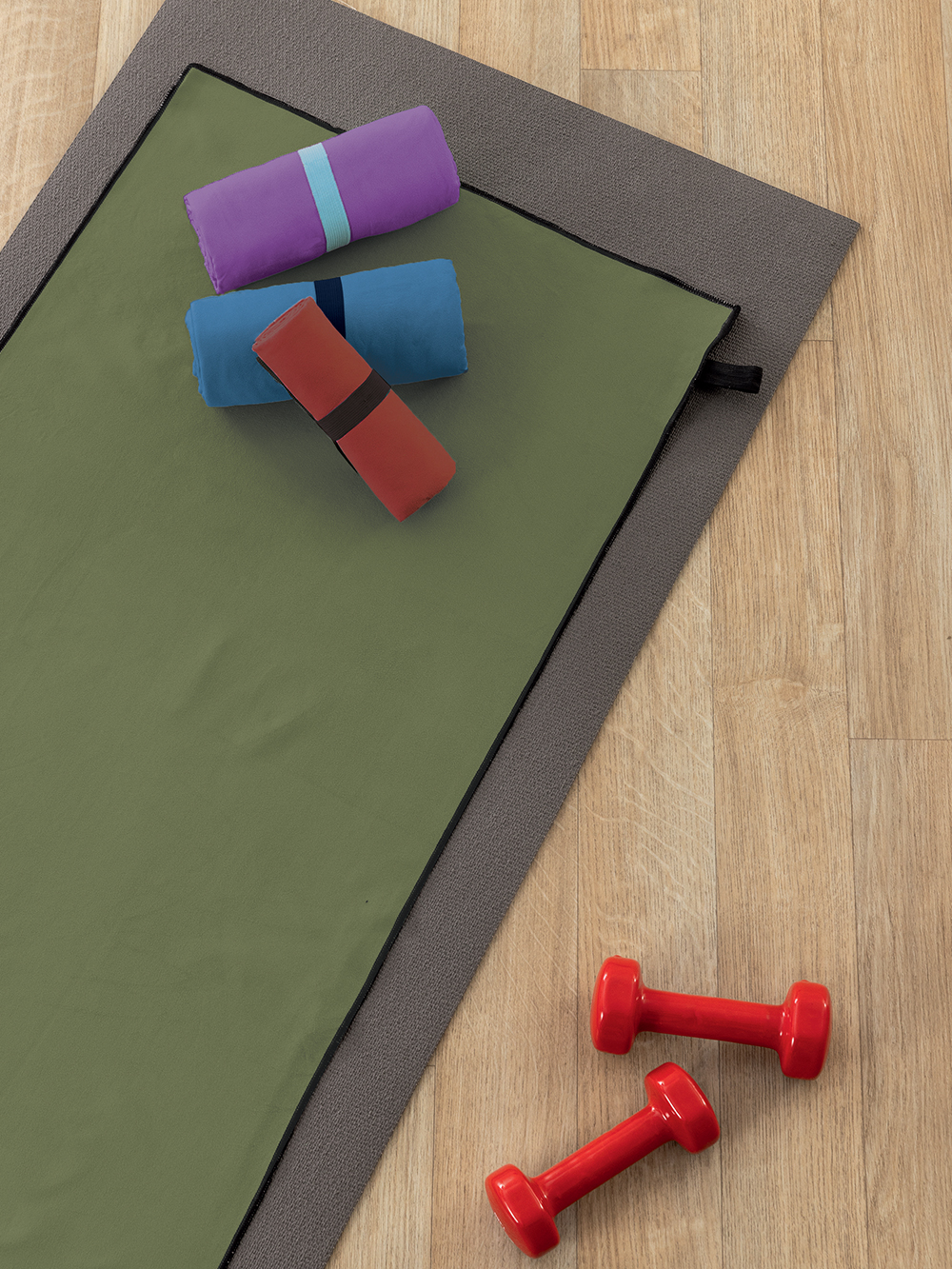 Πετσετα Γυμναστηριου 50x100 ACTIVE OLIVE