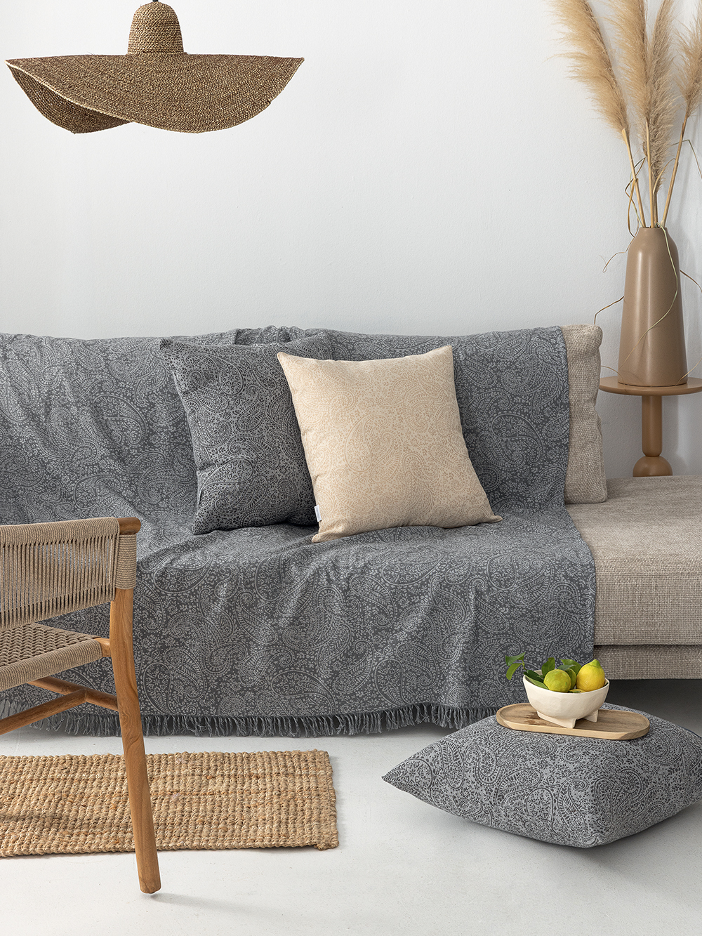 Ριχτάρι Διθέσιου Καναπέ SENA GREY